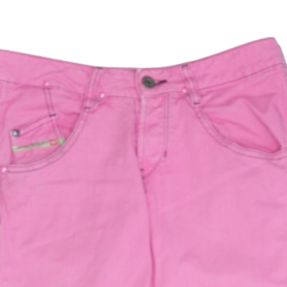 Womens UK Size 28 Diesel Slim Fit Skinny Pink Jeans