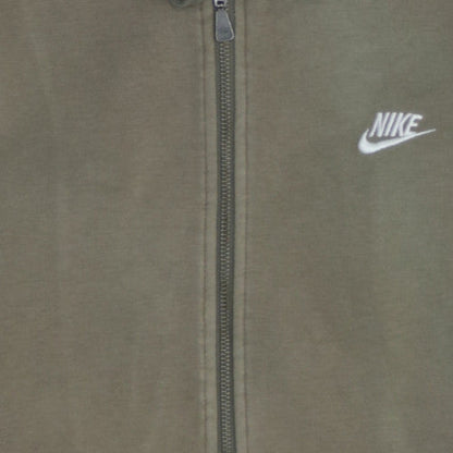 Mens UK Size S Nike Brown Full Zip Hoodie