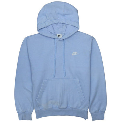 Mens UK Size S Nike Blue Pullover Hoodie