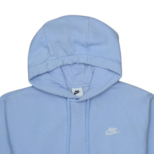 Mens UK Size S Nike Blue Pullover Hoodie