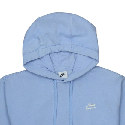 Mens UK Size S Nike Blue Pullover Hoodie