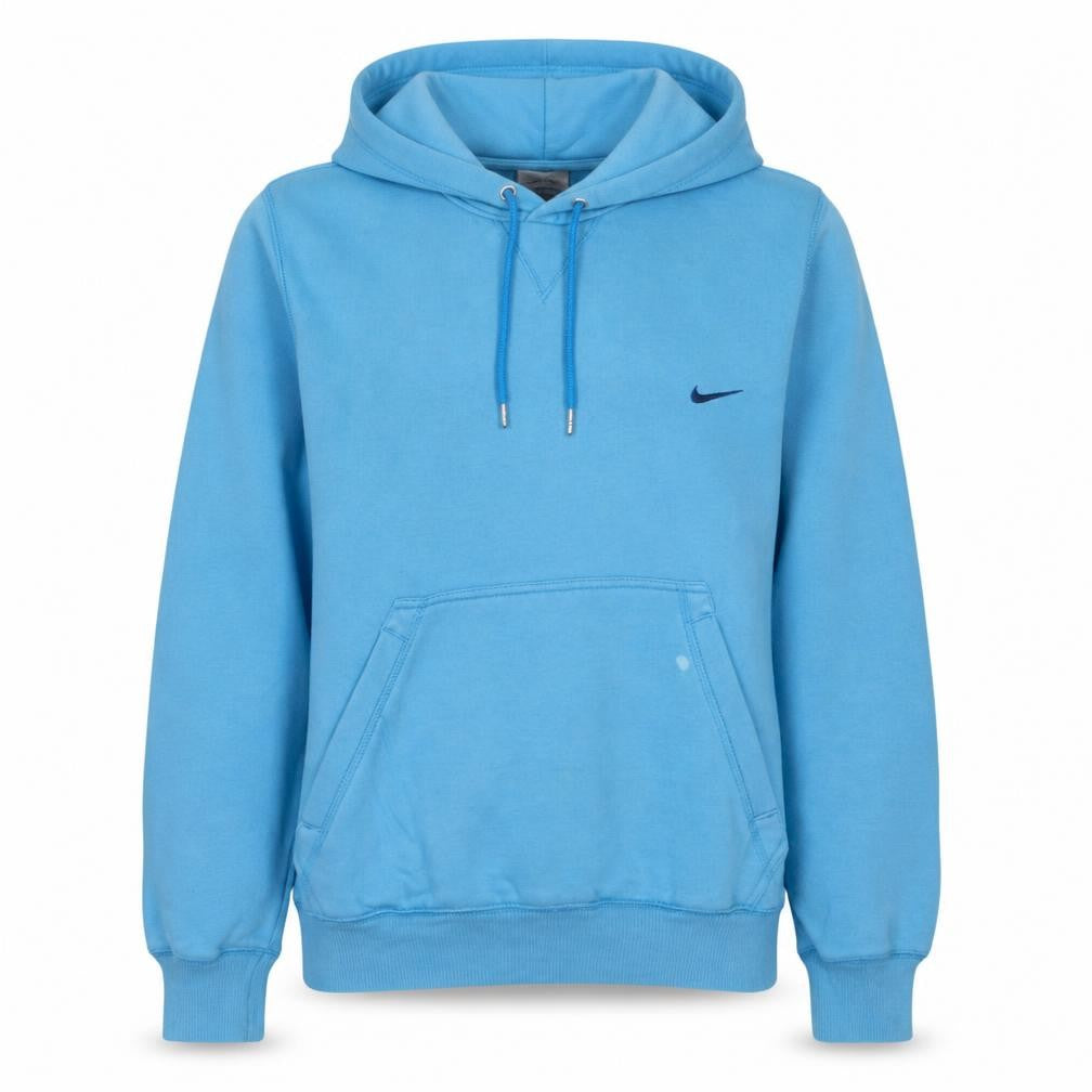 Womens UK Size S Nike Blue Pullover Hoodie
