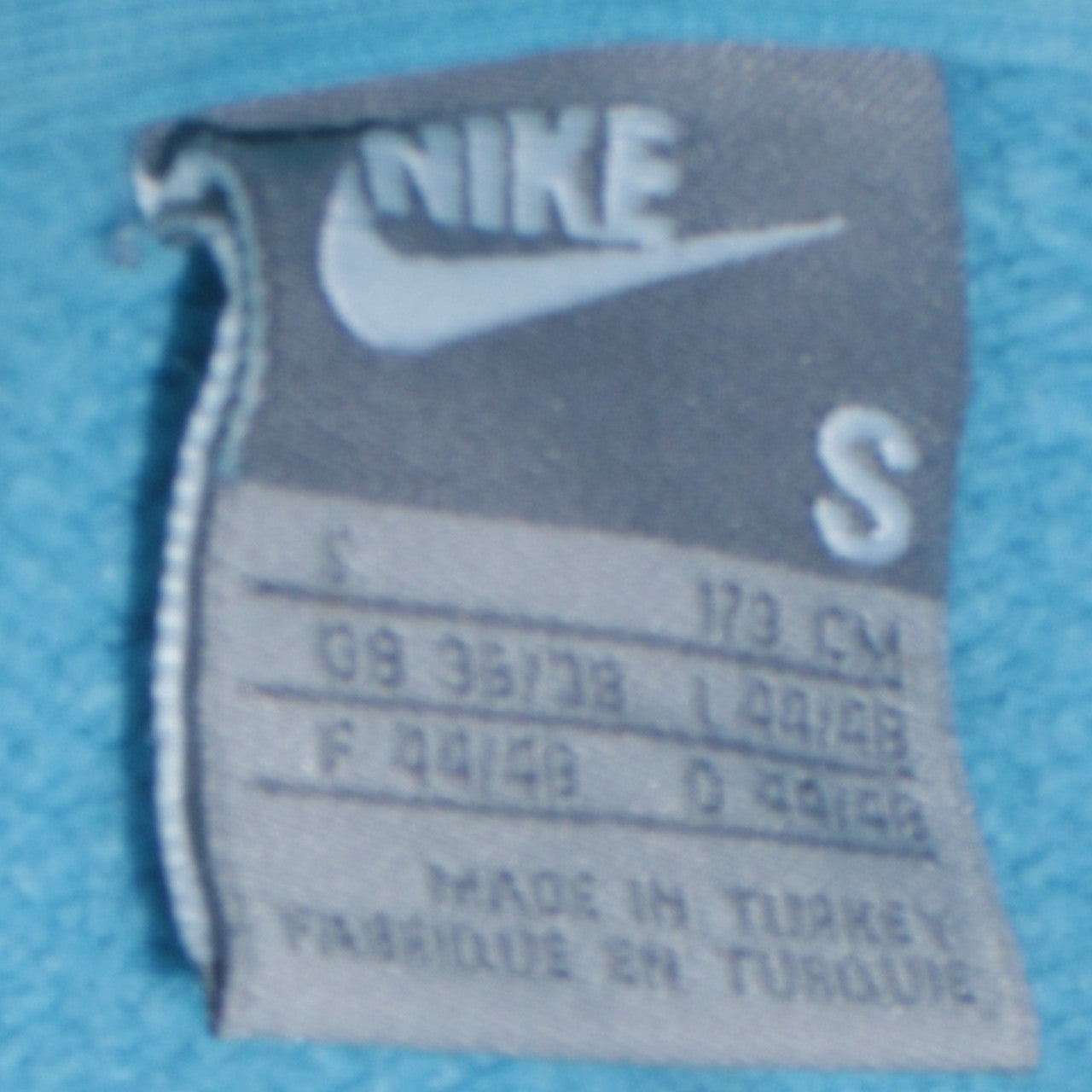 Womens UK Size S Nike Blue Pullover Hoodie