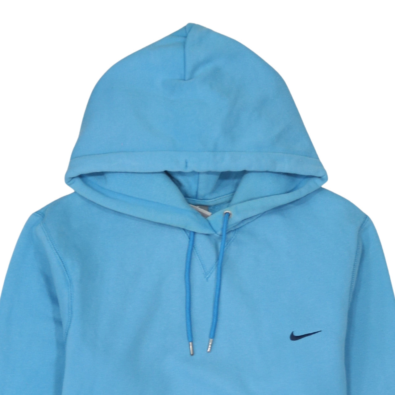 Womens UK Size S Nike Blue Pullover Hoodie