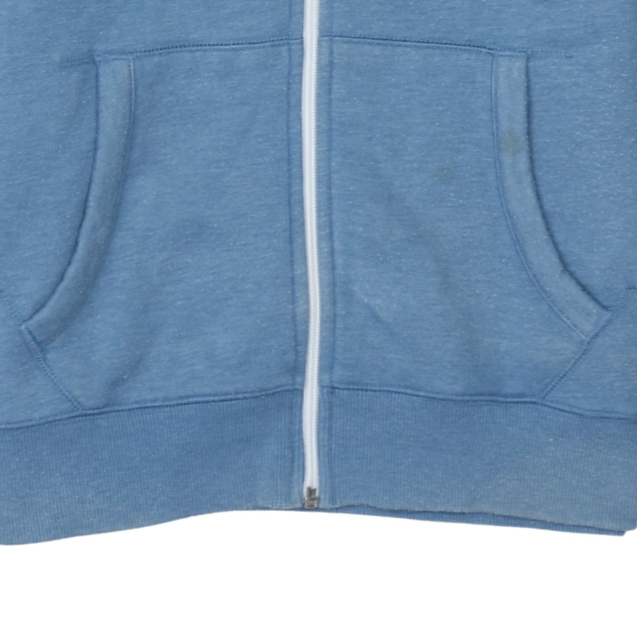 Mens UK Size M Tommy Jeans Blue Full Zip Hoodie
