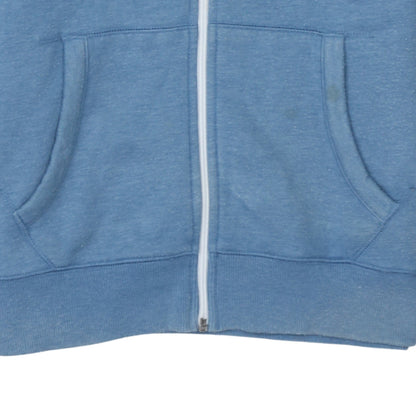 Mens UK Size M Tommy Jeans Blue Full Zip Hoodie