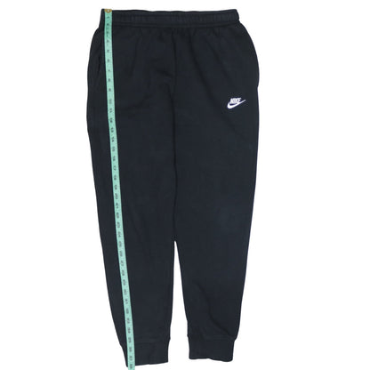 Nike Men's Black Jogger Sweatpants M Fleece Tapered Fit Activewear