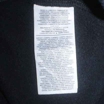 Nike Men's Black Jogger Sweatpants M Fleece Tapered Fit Activewear