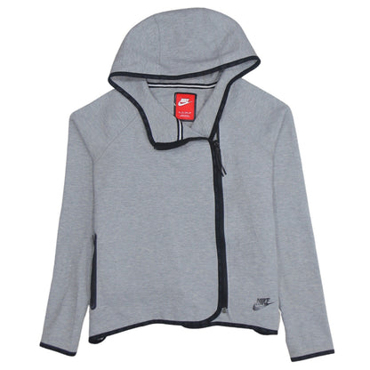 Womens UK Size XS Nike Grey Full Zip Hoodie