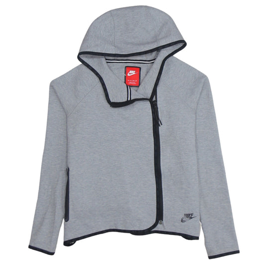 Womens UK Size XS Nike Grey Full Zip Hoodie