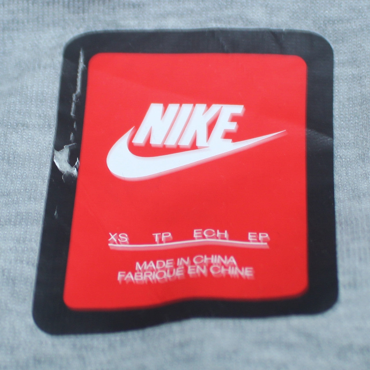 Womens UK Size XS Nike Grey Full Zip Hoodie