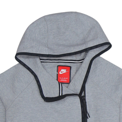 Womens UK Size XS Nike Grey Full Zip Hoodie