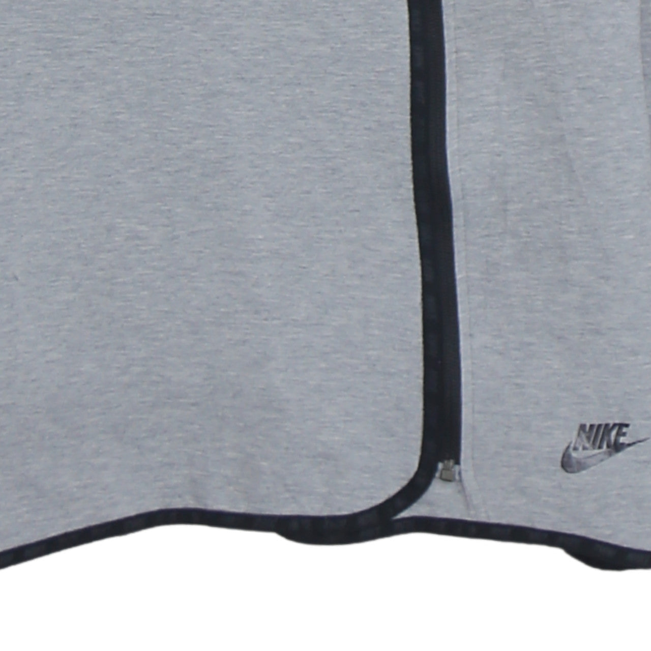 Womens UK Size XS Nike Grey Full Zip Hoodie
