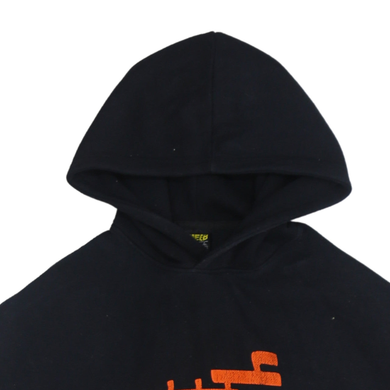 Mens UK Size L AJEEB Black Pullover Hoodie