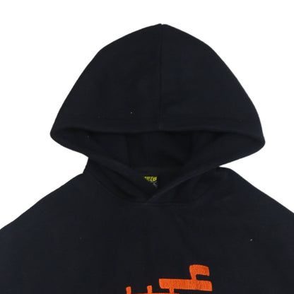 Mens UK Size L AJEEB Black Pullover Hoodie