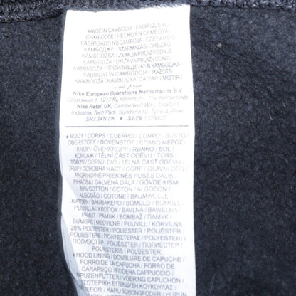 Mens UK Size S Nike Black Pullover Hoodie