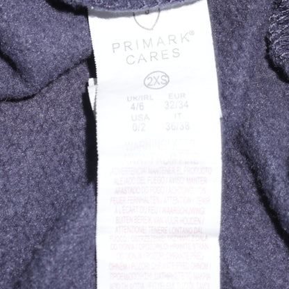 Womens UK Size 2XS Disney Blue Pullover Hoodie