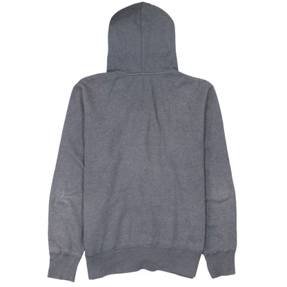 Mens UK Size L Nike Grey Full Zip Hoodie