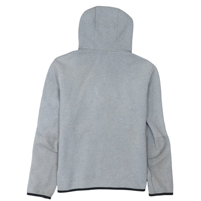 Mens UK Size L Nike Grey Full Zip Hoodie