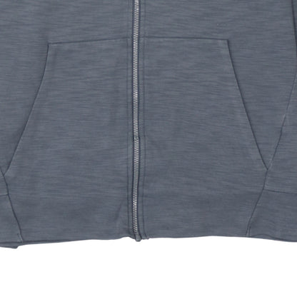 Mens UK Size M Nike Grey Full Zip Hoodie