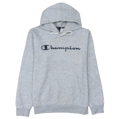 Mens UK Size L Champion Grey Pullover Hoodie