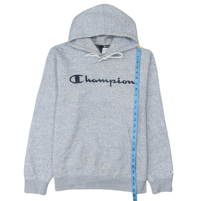 Mens UK Size L Champion Grey Pullover Hoodie