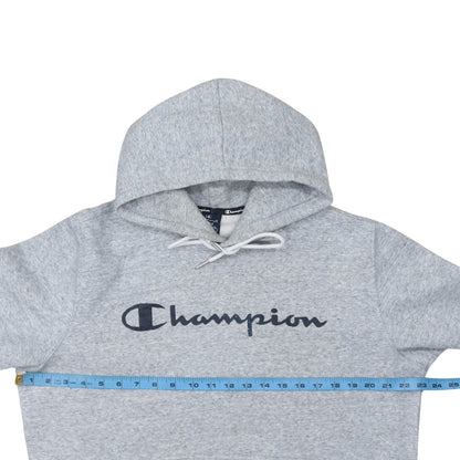 Mens UK Size L Champion Grey Pullover Hoodie
