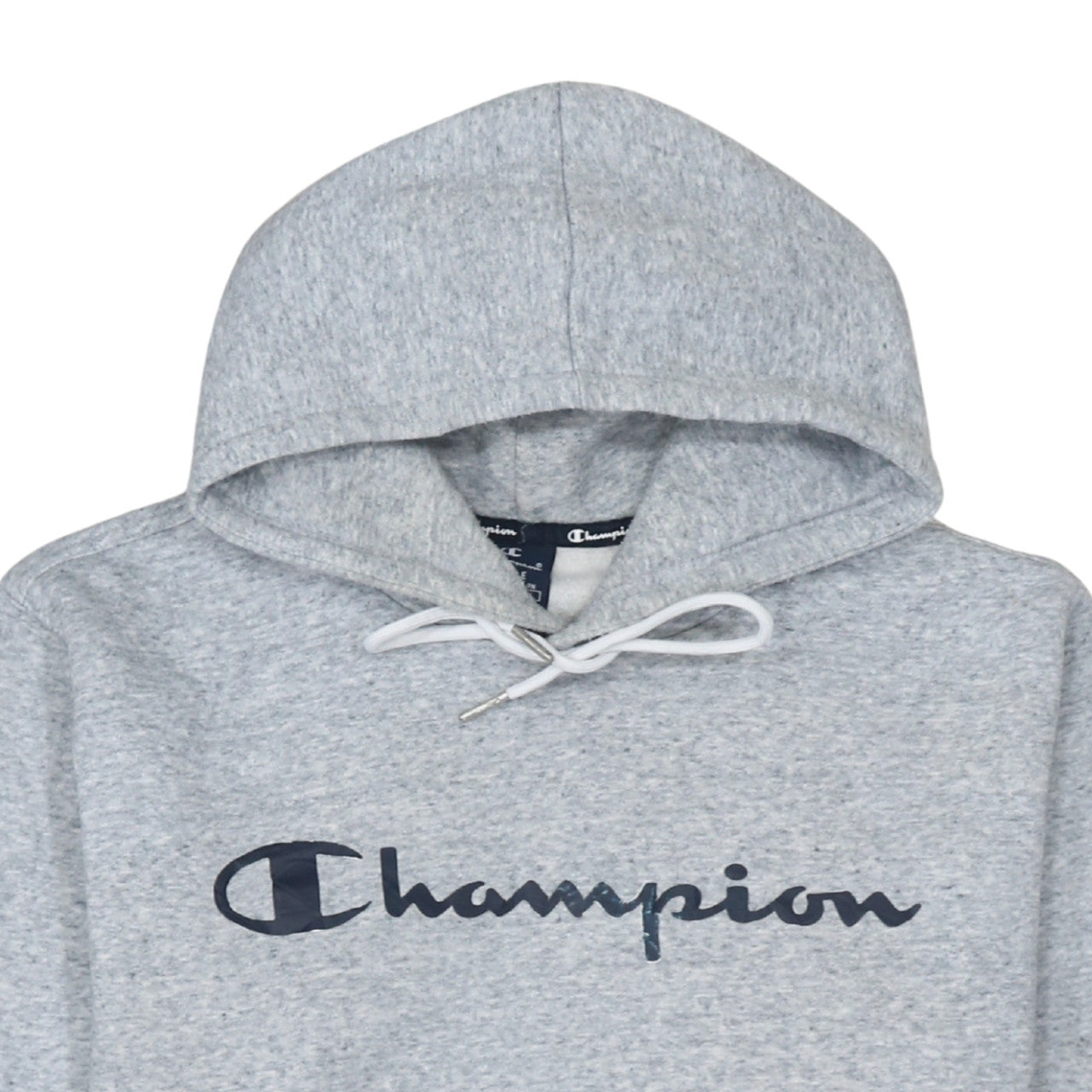 Mens UK Size L Champion Grey Pullover Hoodie