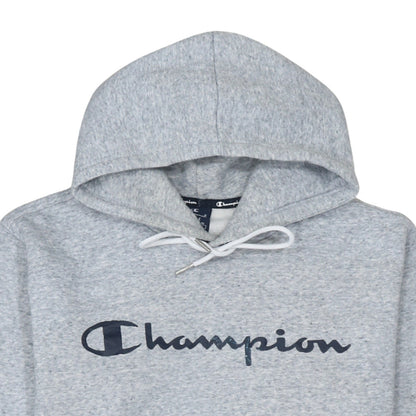 Mens UK Size L Champion Grey Pullover Hoodie