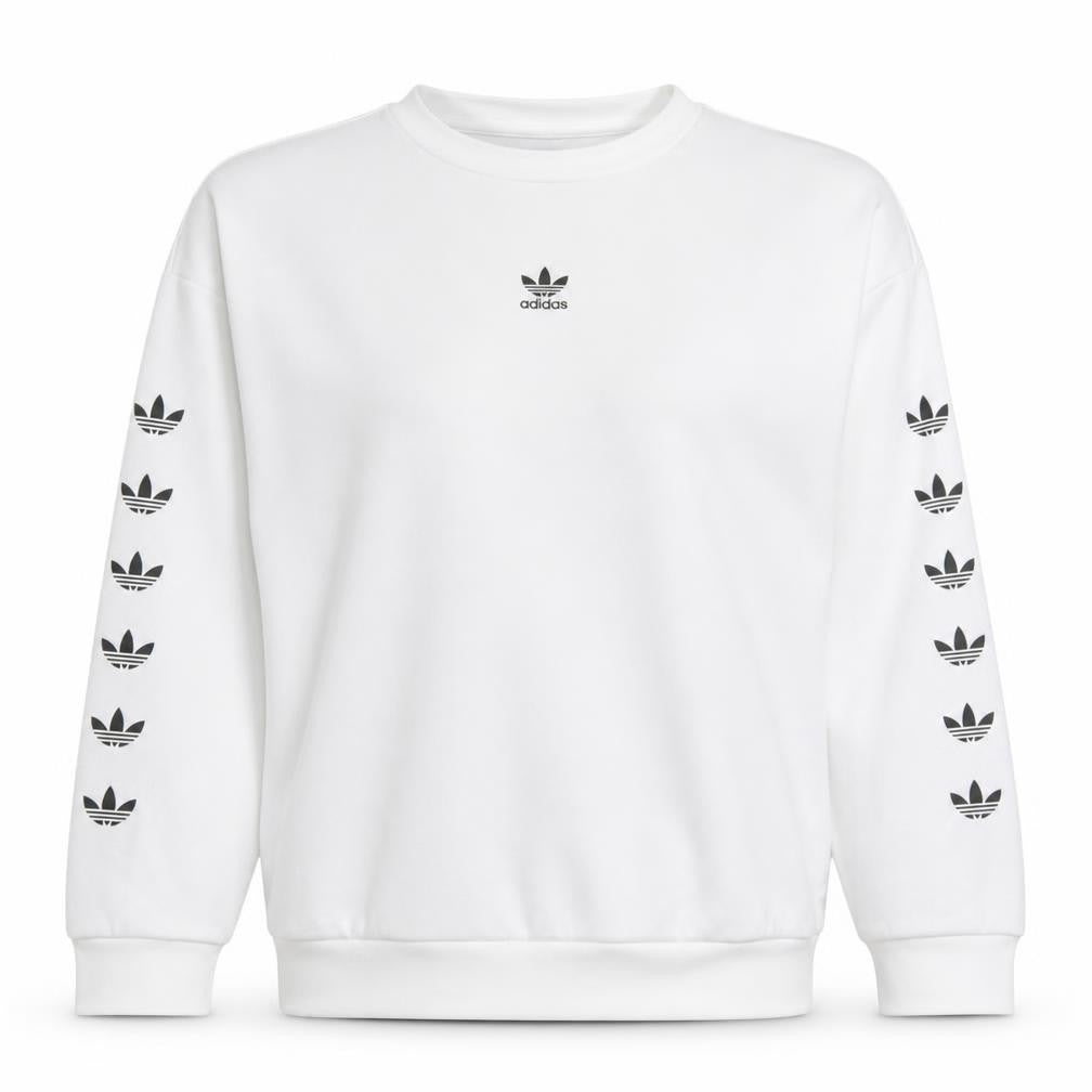 Womens UK Size 8 adidas White Pullover Sweatshirt