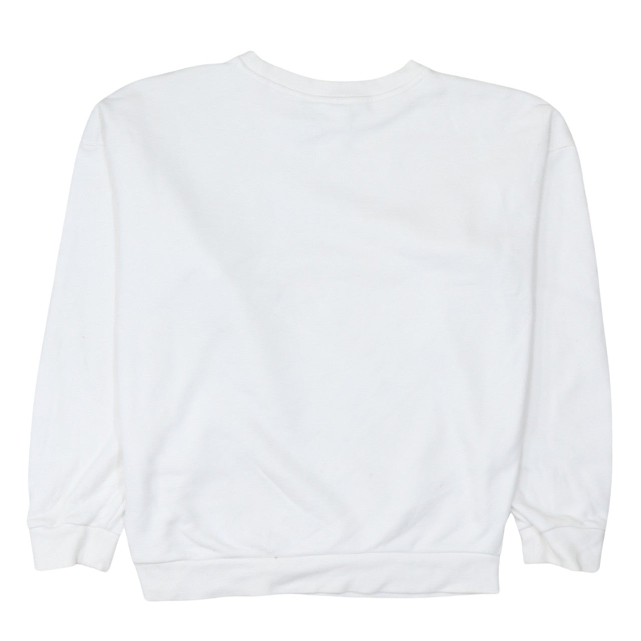 Womens UK Size 8 adidas White Pullover Sweatshirt