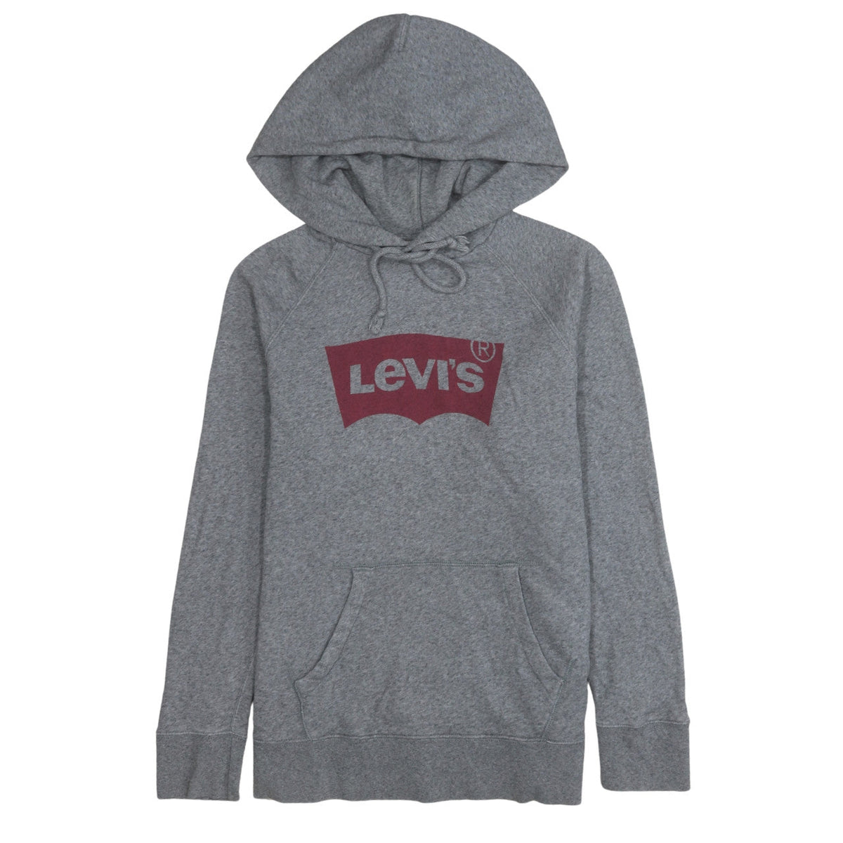 Mens UK Size L Levi's Grey Pullover Hoodie