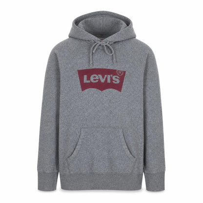 Mens UK Size L Levi's Grey Pullover Hoodie
