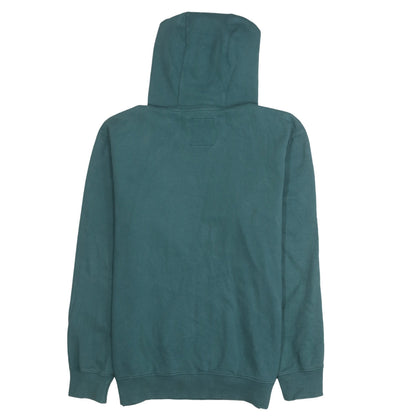 Mens UK Size M VANS Green Pullover Hoodie