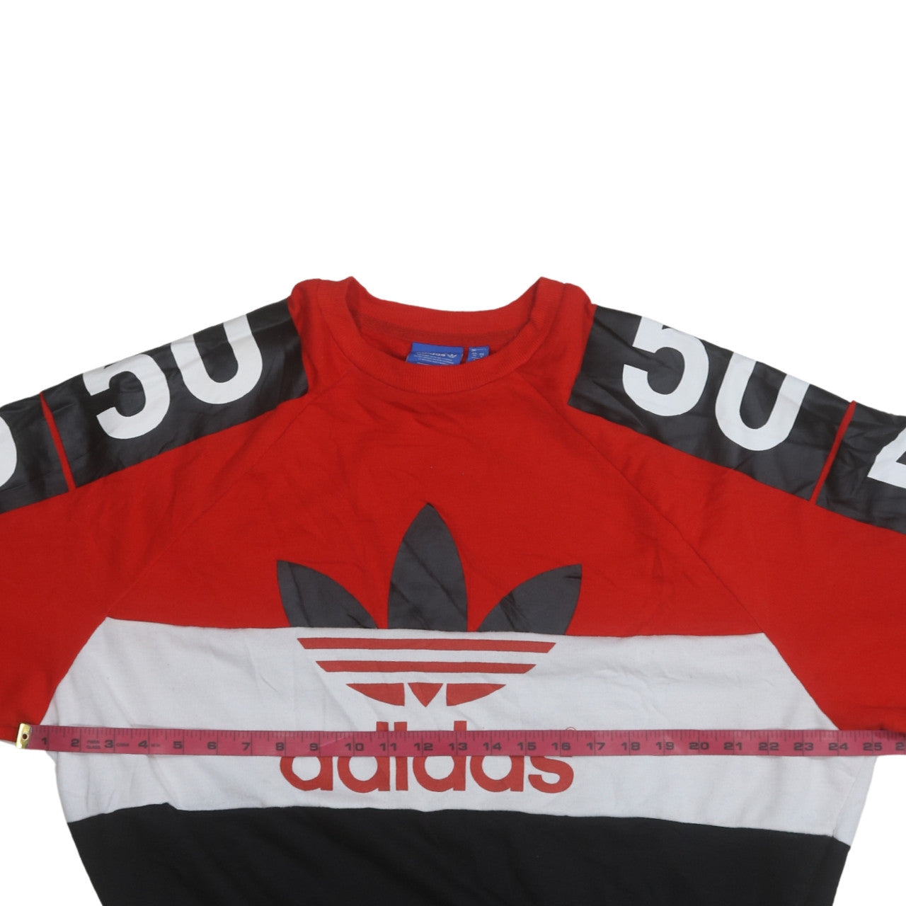Womens UK Size 10 adidas Multicoloured Pullover Sweatshirt