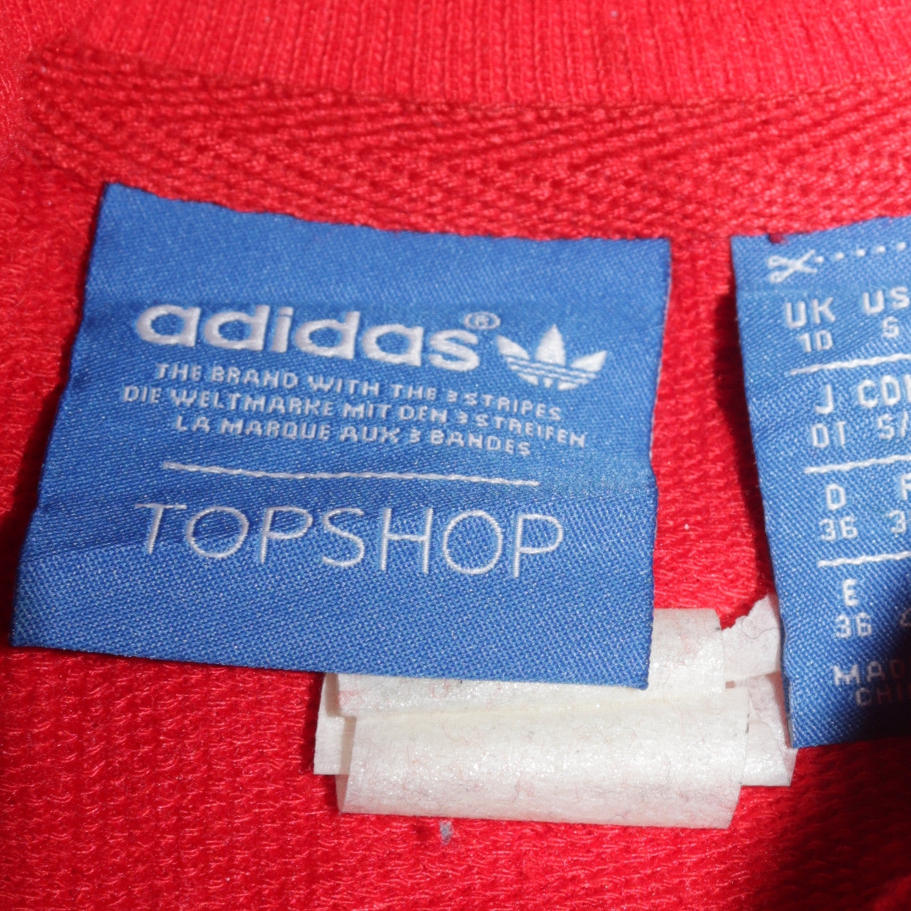Womens UK Size 10 adidas Multicoloured Pullover Sweatshirt