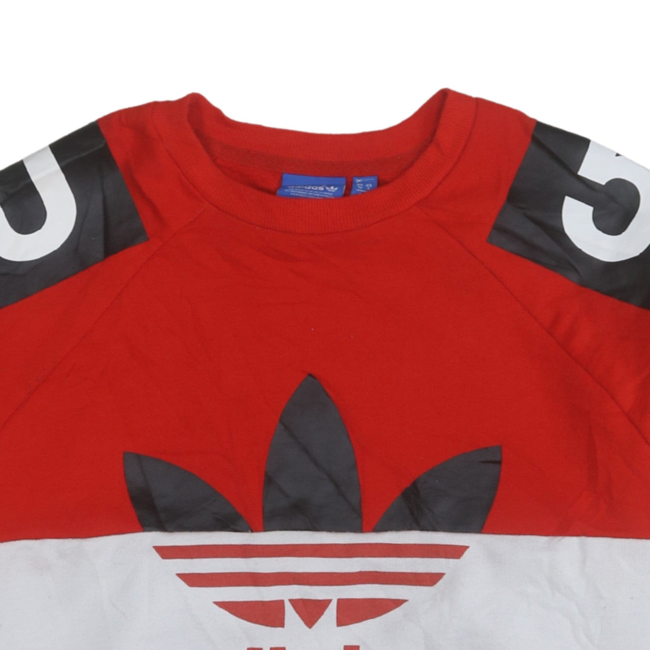 Womens UK Size 10 adidas Multicoloured Pullover Sweatshirt
