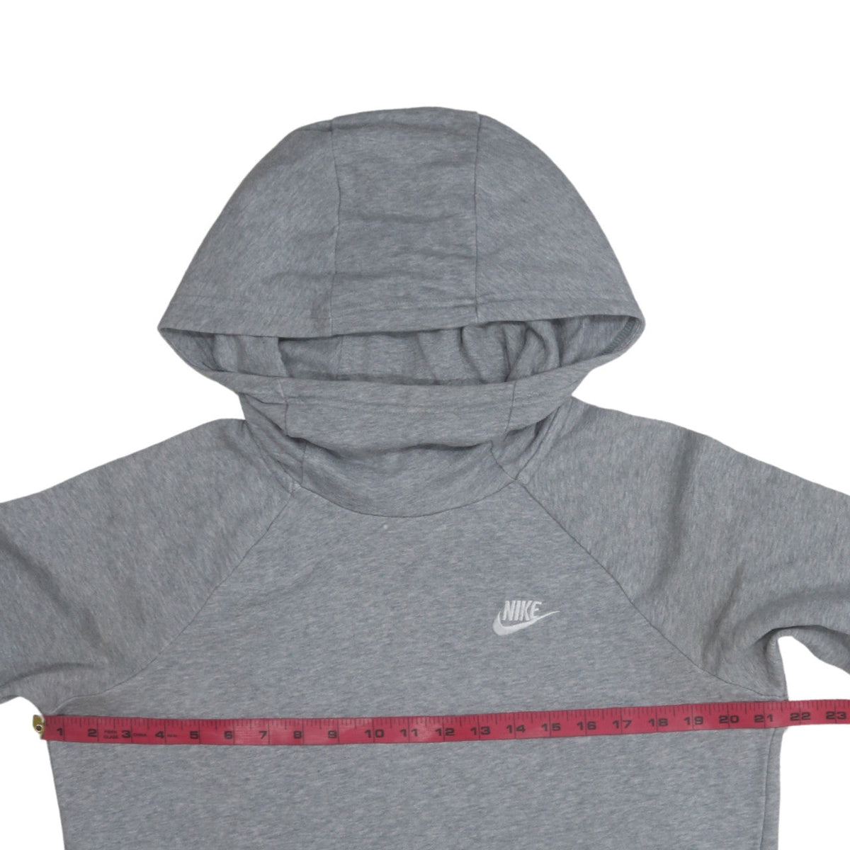 Mens UK Size M Nike Grey Pullover Hoodie