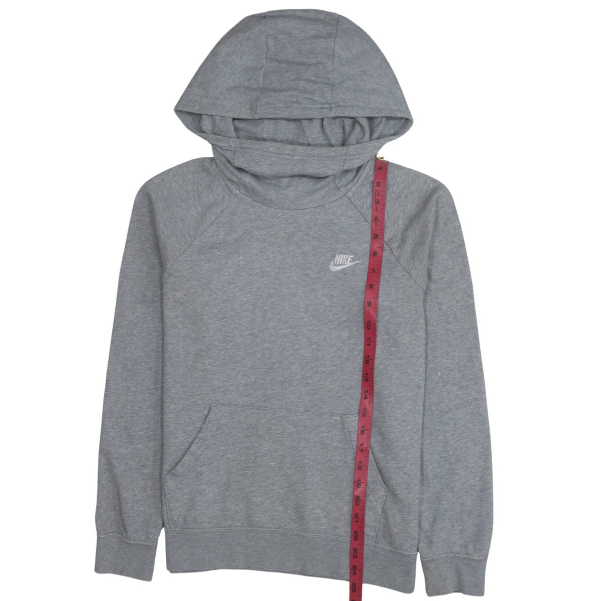 Mens UK Size M Nike Grey Pullover Hoodie