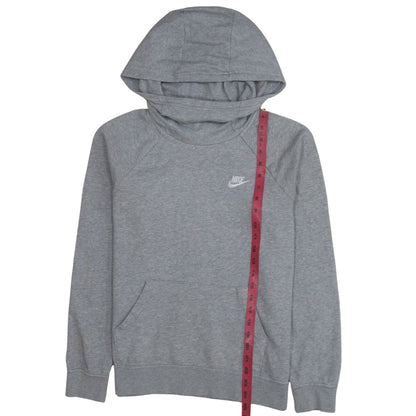 Mens UK Size M Nike Grey Pullover Hoodie