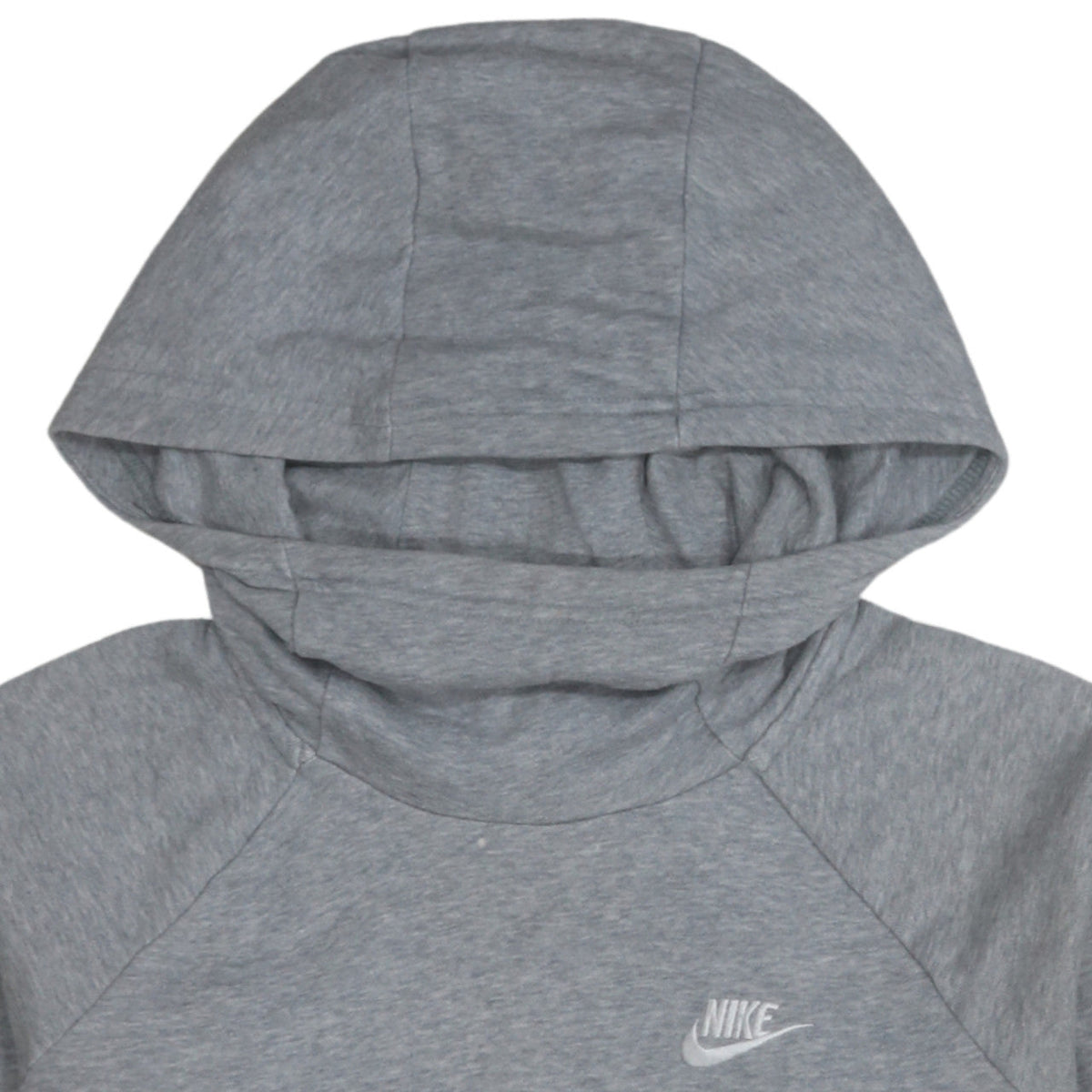 Mens UK Size M Nike Grey Pullover Hoodie