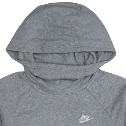 Mens UK Size M Nike Grey Pullover Hoodie