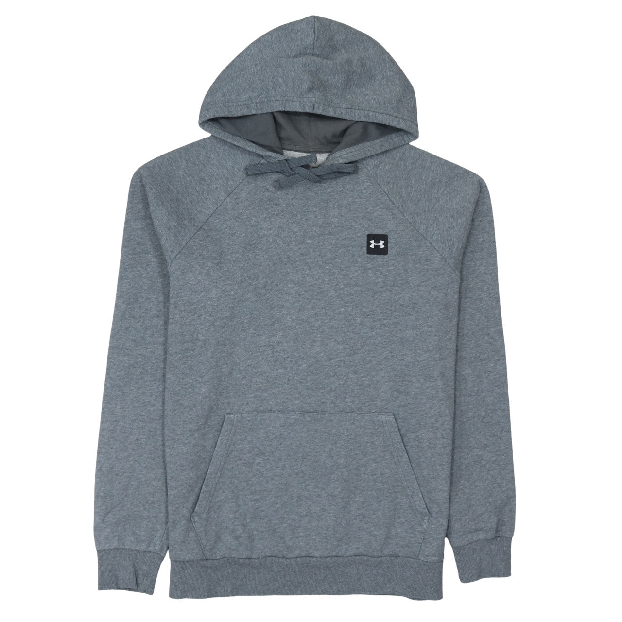 Mens UK Size M Under armour Grey Pullover Hoodie
