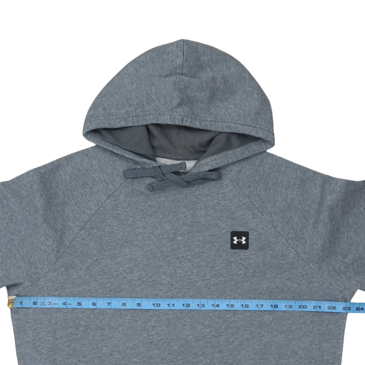 Mens UK Size M Under armour Grey Pullover Hoodie