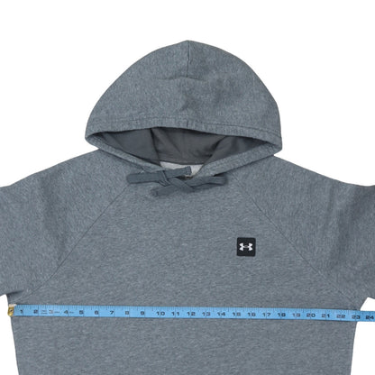 Mens UK Size M Under armour Grey Pullover Hoodie