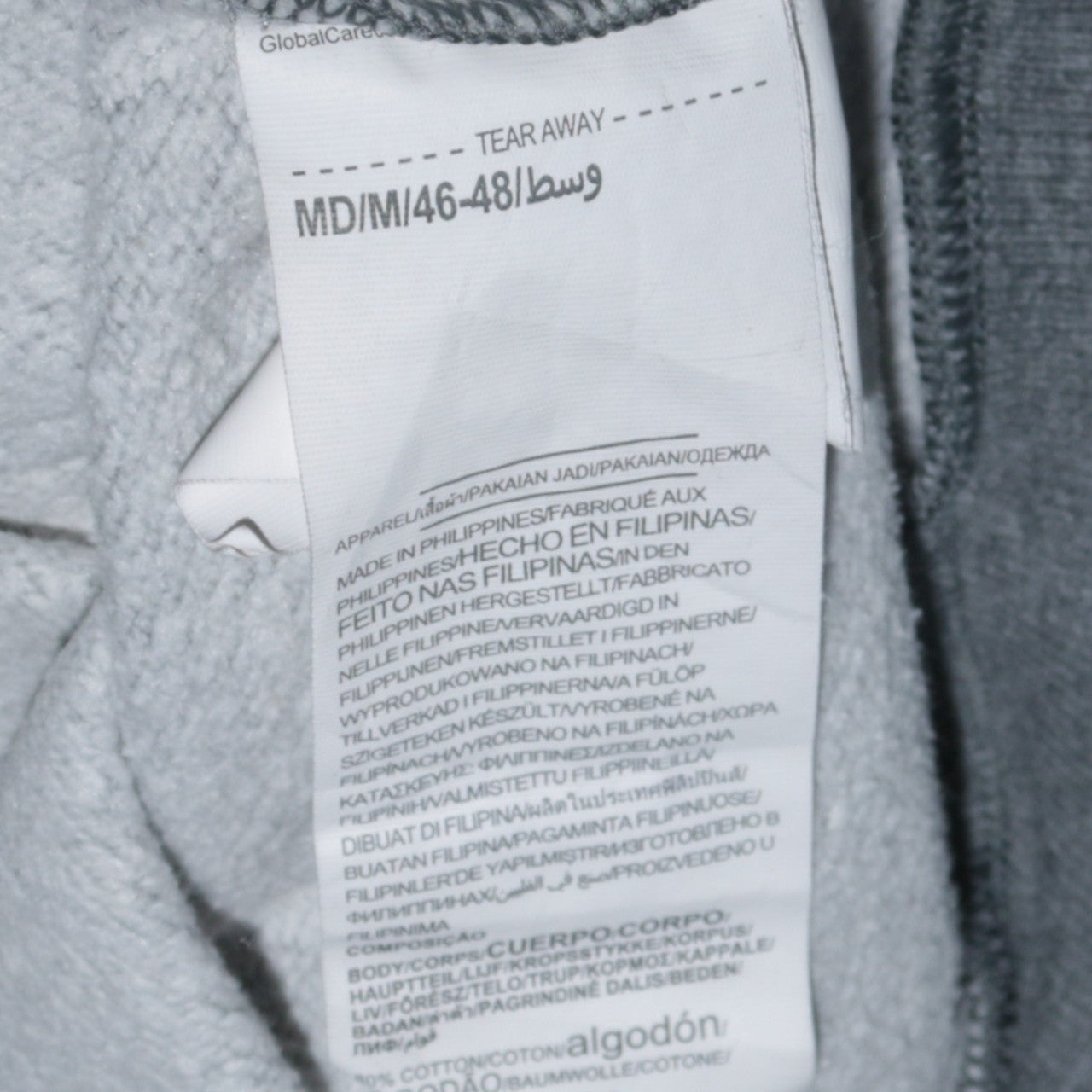 Mens UK Size M Under armour Grey Pullover Hoodie