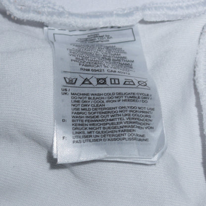 Womens UK Size M Reebok White Pullover Hoodie