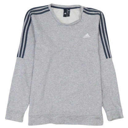 Mens UK Size L adidas Grey Pullover Sweatshirt