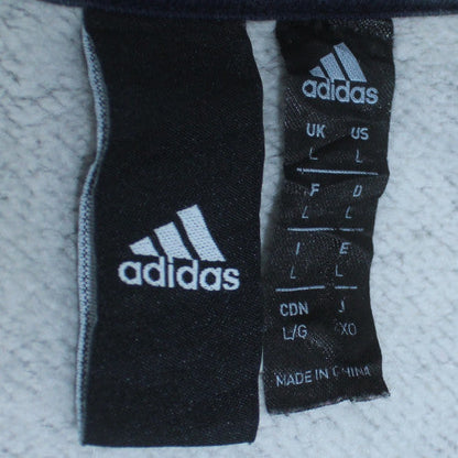 Mens UK Size L adidas Grey Pullover Sweatshirt