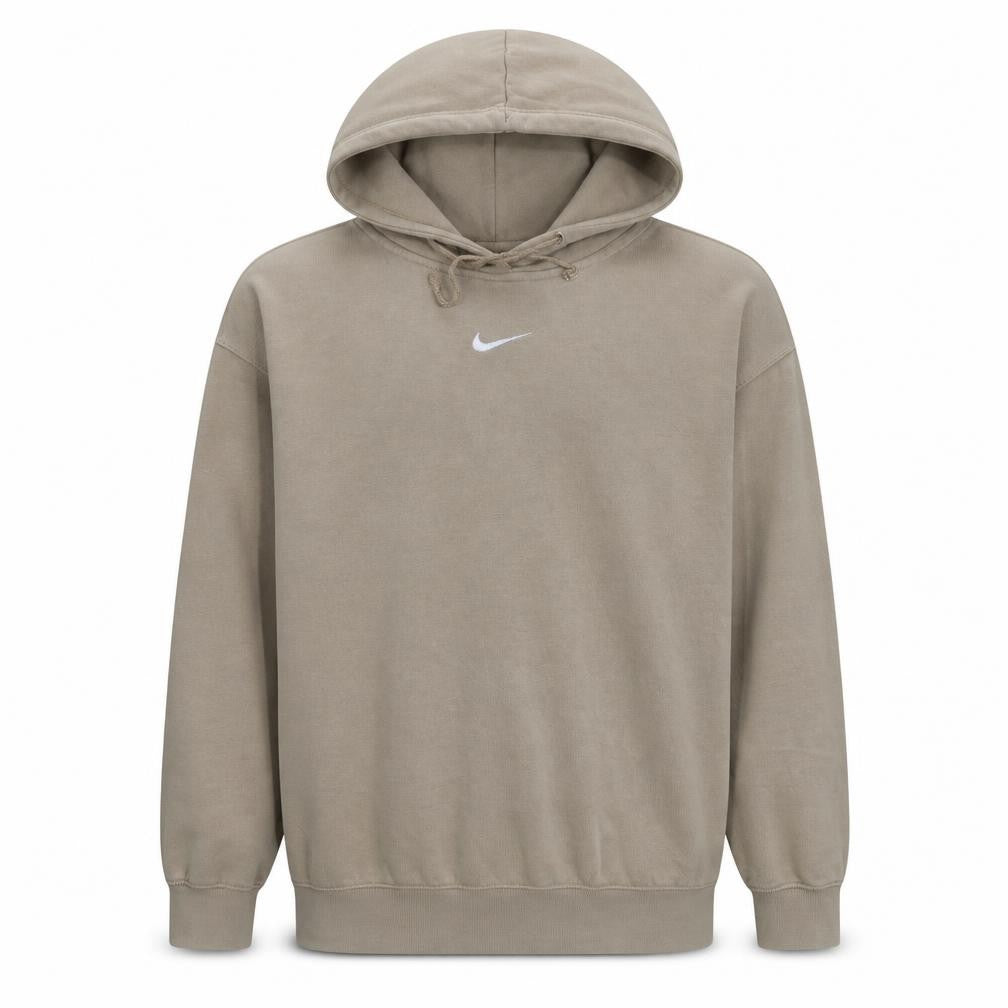 Mens UK Size S Nike Beige Pullover Hoodie